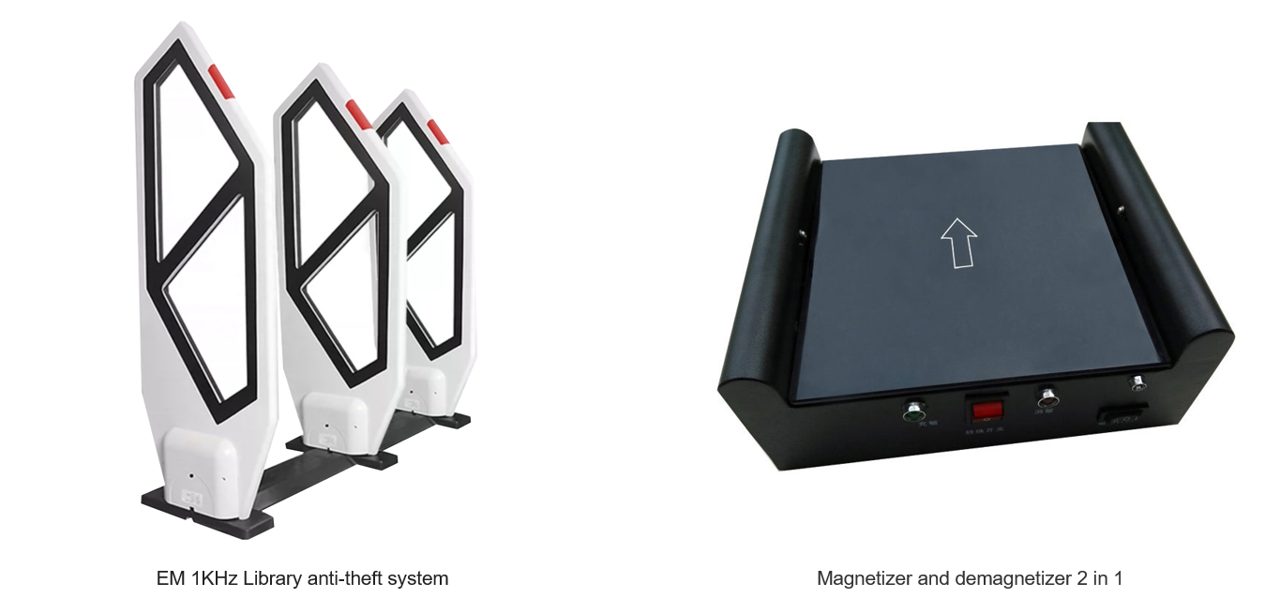EM Security Soft Label 16cm Anti Book Theft Cobalt Based Magnetic Strip