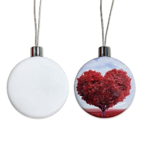Customized Photo Christmas Ornaments Sublimation Christmas Decorations