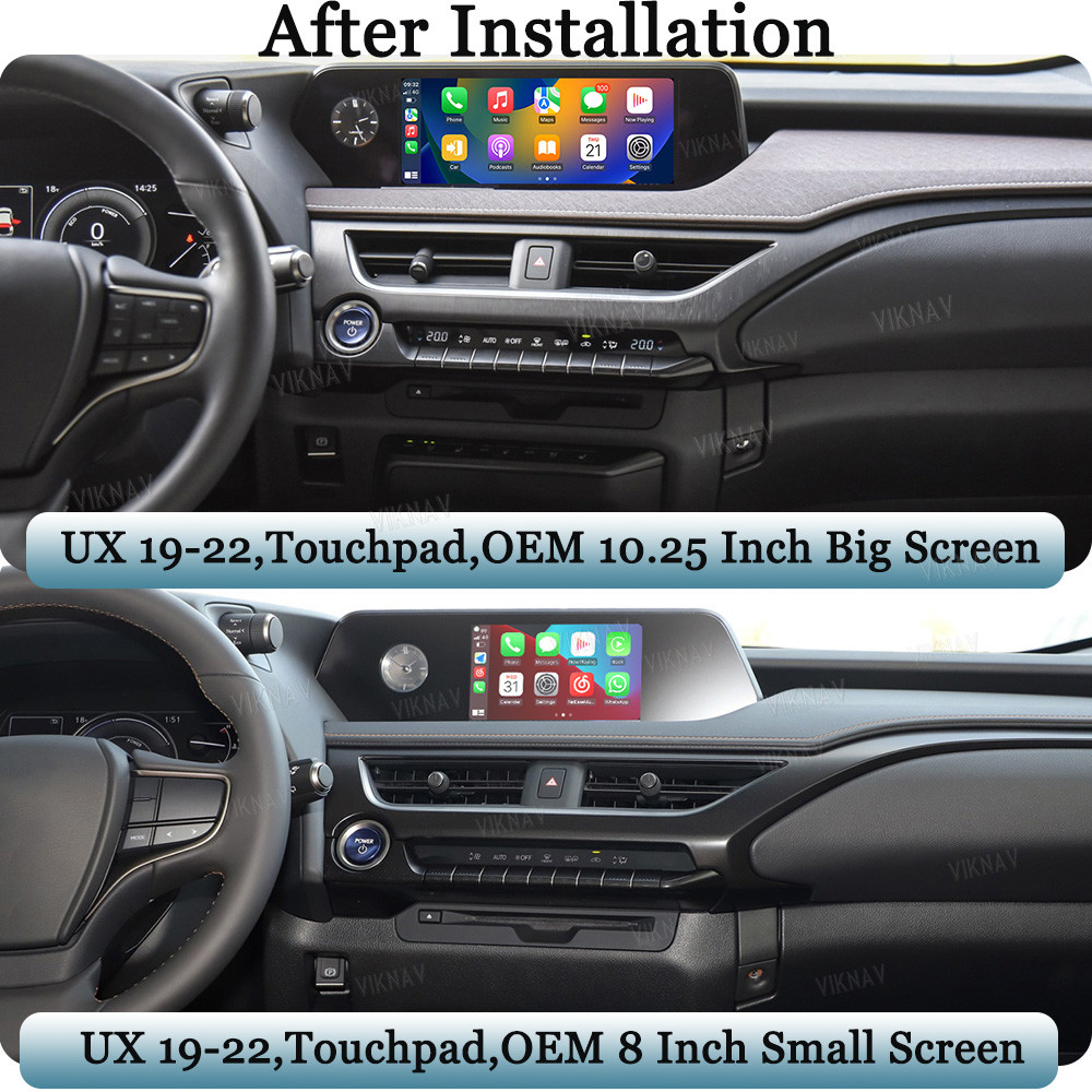 Linux Car Interface Box For Lexus UX 2019-2022 Wireless Apple CarPlay Android