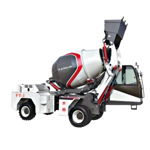 Hydraulic 2m3 Auto Concrete Mixer Truck Mounted Concrete Mixer