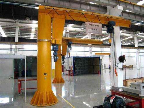 Buy 20000kg Loading 11 M/Min Column Pillar Mounted Jib Crane at wholesale prices
