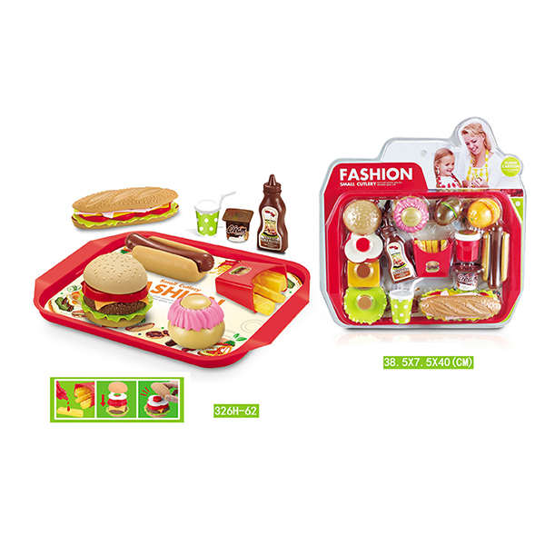 W / Cash Register Age 3 Children'S Play Toys , DIY Cutting Food Play Kitchen Accessories