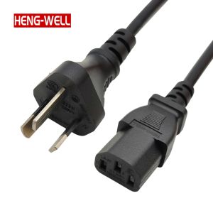 China HENG-WELL CE CCC Certified 10A 250V 3 Pin Power Cable with C13 Plug for Home Appliance Instrumentation for Computer/Monitor/PSU on sale