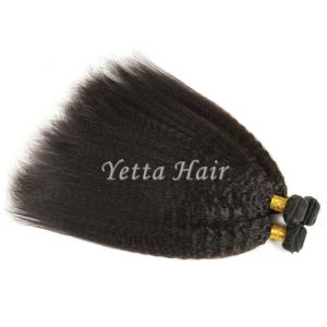 Kinky Straight  Smooth Peruvian Human Hair Weave No Nits And No Lice