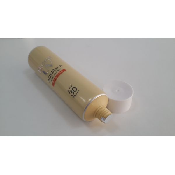 60G Handcream Packing Lotion Containers , Cosmetic Plastic Tube Screw On Fez Cap