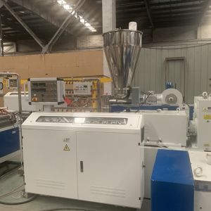 WPC Twin Screw Pla Extruder Machine 38CrMoALA Screw