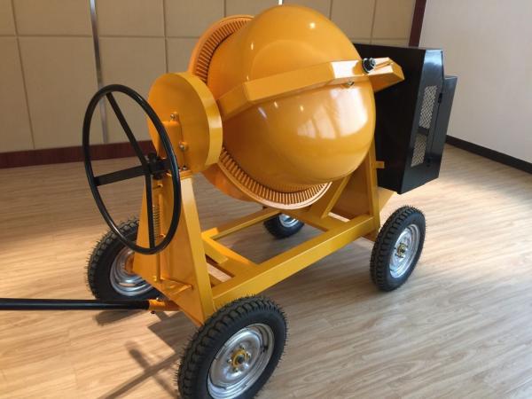 Buy Diesel Powered Concrete Mixer  4 wheel Manual Tipping with 500 Liters Drum at wholesale prices