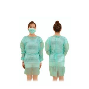 Breathable Flexible Disposable Isolation Gowns Full Coverage Multi Functional