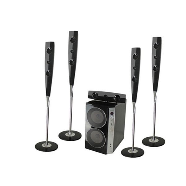 Buy 5.1 Luxury Column Wireless Home Cinema Speaker Remote Optical Input at wholesale prices
