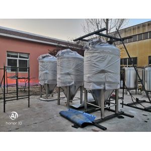 1000L - 10000L Industrial Beer Fermentation Tank Stainless Steel Material
