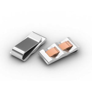 Quality Top Quality 316L Stainless Steel Tagor Jewelry Trendy Men's Gift Money Clip ADM01 for sale