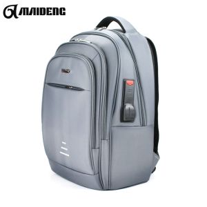 Fashionable Gray Modern Design Backpack Nylon Material Long Use Life
