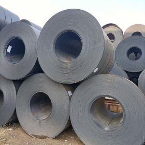 China Shipbuilding Q215 Stock Carbon Steel Coil With Black Surface Treatment on sale