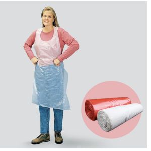 waterproof plastic protective HDPE LDPE disposable pe apron disposable apron