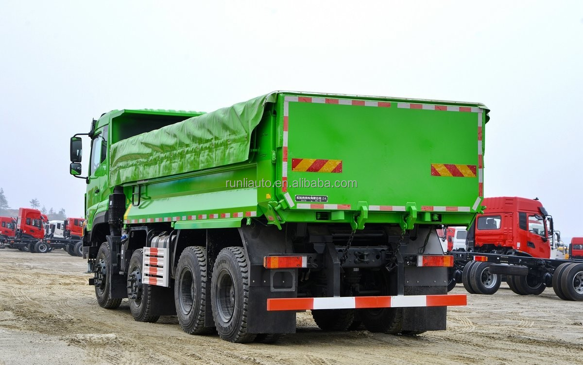 China Factory Supply DFAC DongFeng TianLong KC Heavy Duty 8X4 4wd Mining Dump Tipper Trucks Dump Truck