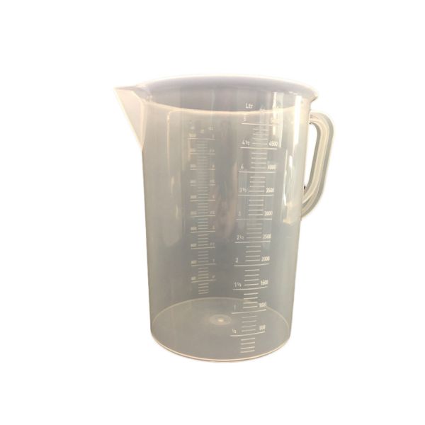 Buy Medical Measuring Jug 5000ml Disposable Plastic PP Transprent at wholesale prices