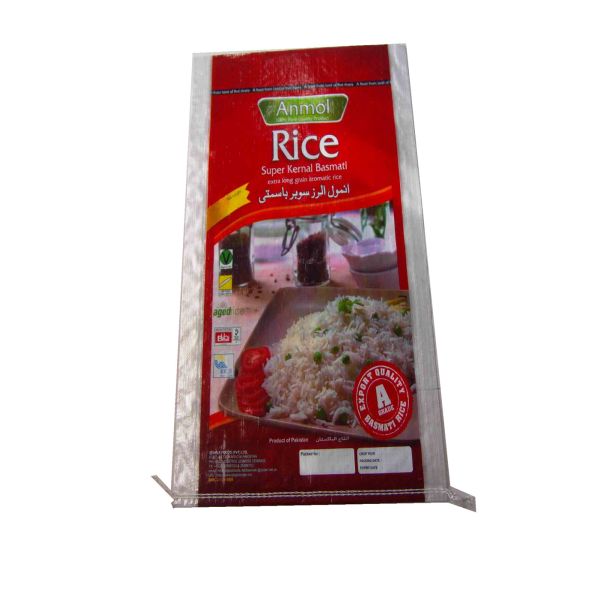 Eco Friendly Bopp Laminated Rice Packaging Bags With Gravure Printing Moisture Proof