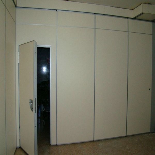 Soundproof Acoustic Folding Movable Partition Walls Fabric Sliding Doors