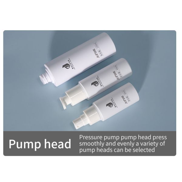 PETG Green Pump Bottle Cosmetic Empty Body Spray Bottles 100ml