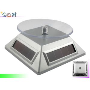 Solar turntable display