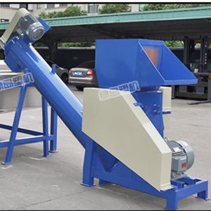 4000 Kg Pvc Crusher Machine / 6 Rotary Knife Energy Saving Waste Plastic Crusher