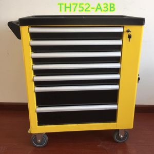 8 Drawer 700 Lbs Heavy Duty Tool Trolley Polished Red