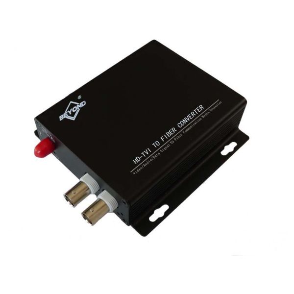 2-ch 720p HD-TVI to fiber multiplexer,2-ch TVI over fiber extender,TVI