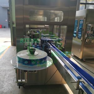 12000BPH With Vacuum Drum OPP Hot Melt Glue Bottle Labeling Machine