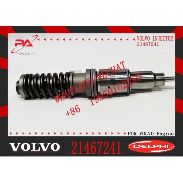 21467241 Wholesale Price Common Rail Fuel Injection Diesel Fuel Injectors 21467241 for Volvo D13 D16 Excavator Engine