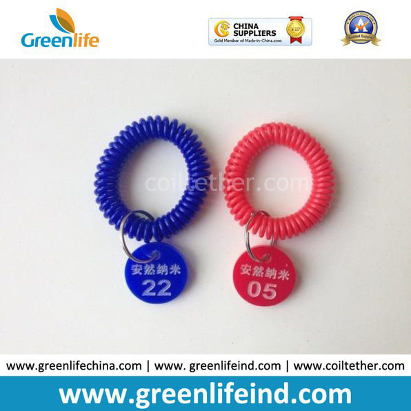 Buy Advertisemental Wrist Strap Key Holder W/Key Ring&Logo Tag at wholesale prices