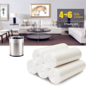 4 Gallon Waste Bin Star Seal Bags Strong Wastebasket Liners For Kitchen