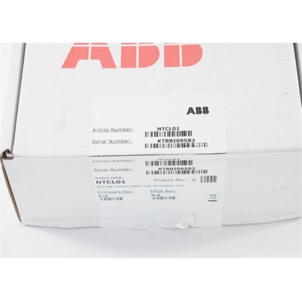 Buy ABB NTCL01 TERMINATION UNIT COMMUNICATION LINK USE WITH INNIS01 at wholesale prices