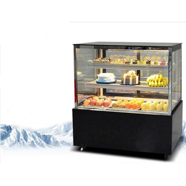 Buy Cake Cabinet Refrigerated Display Cabinet Commercial Air-cooled Small Dessert West Point Fruit Fresh Cabinet at wholesale prices