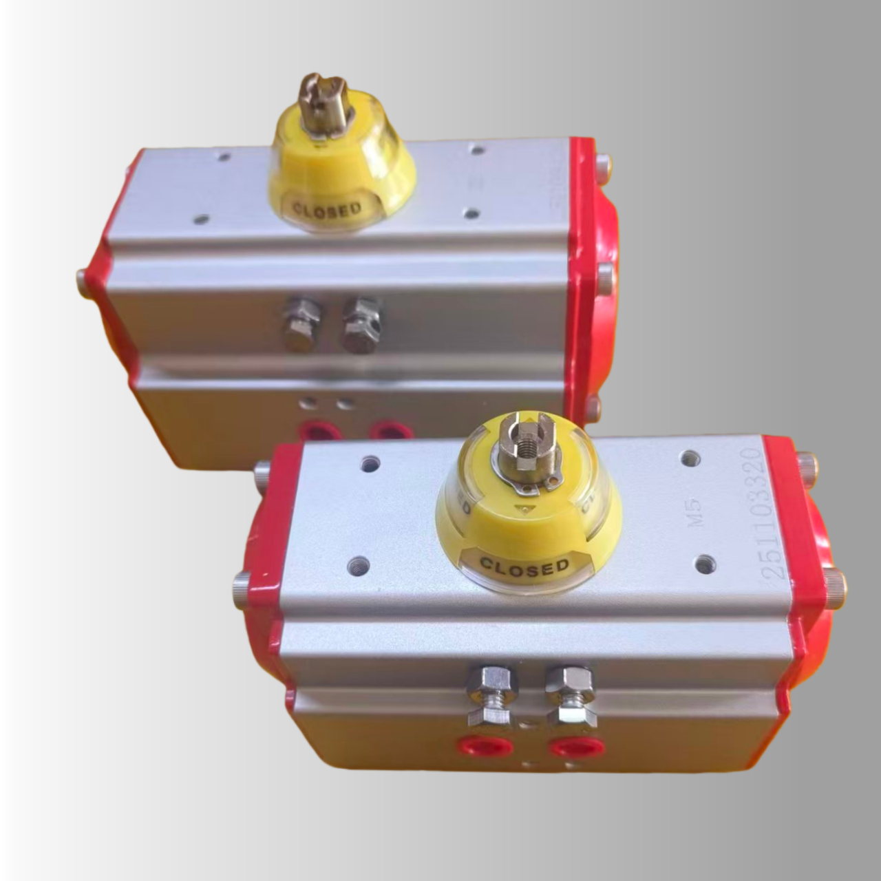 China Rack And Pinion Pneumatic Actuator For Butterfly Valves And Ball Valves on sale