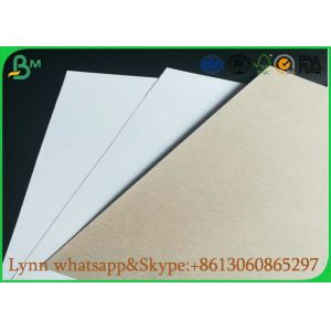 Wood Pulp Coated Duplex Board , Different Type Duplex Board White Back