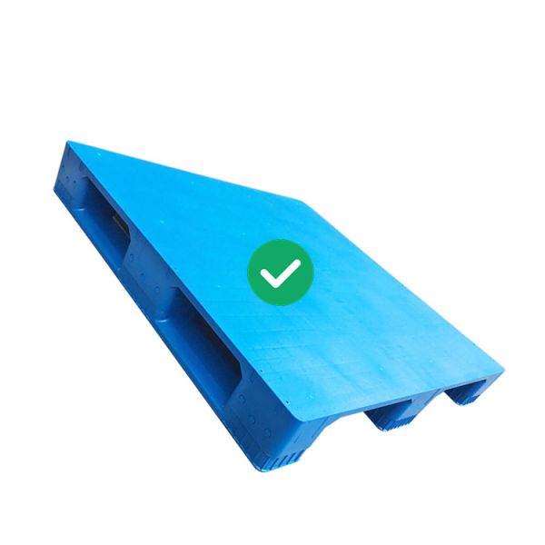 Buy Hygienic Injection Molded Plastic Pallets HDPE 4T Static Load Rackable at wholesale prices