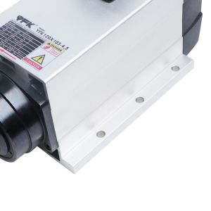 YFK120*103-4.5 Air Cooled Square Flange Spindle Motor Kit 220V/380V for CNC Wood