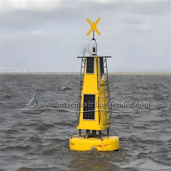 Buy Waterproof Solar Powered Buoy Wind Resistant Customized Floating Anchor Buoy at wholesale prices