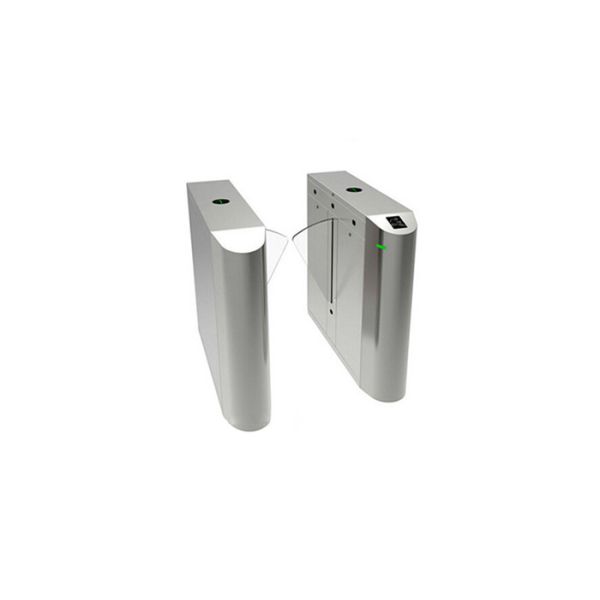 Buy 600mm Width 100W Acrylic Wing Flap Barrier Turnstile at wholesale prices