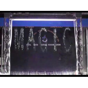 Led Light Artificial Waterfall Fountain