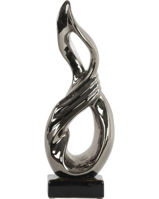 Buy Gold Abstract Garden Sculpture Surface Brushed Abstract Table Sculptures at wholesale prices