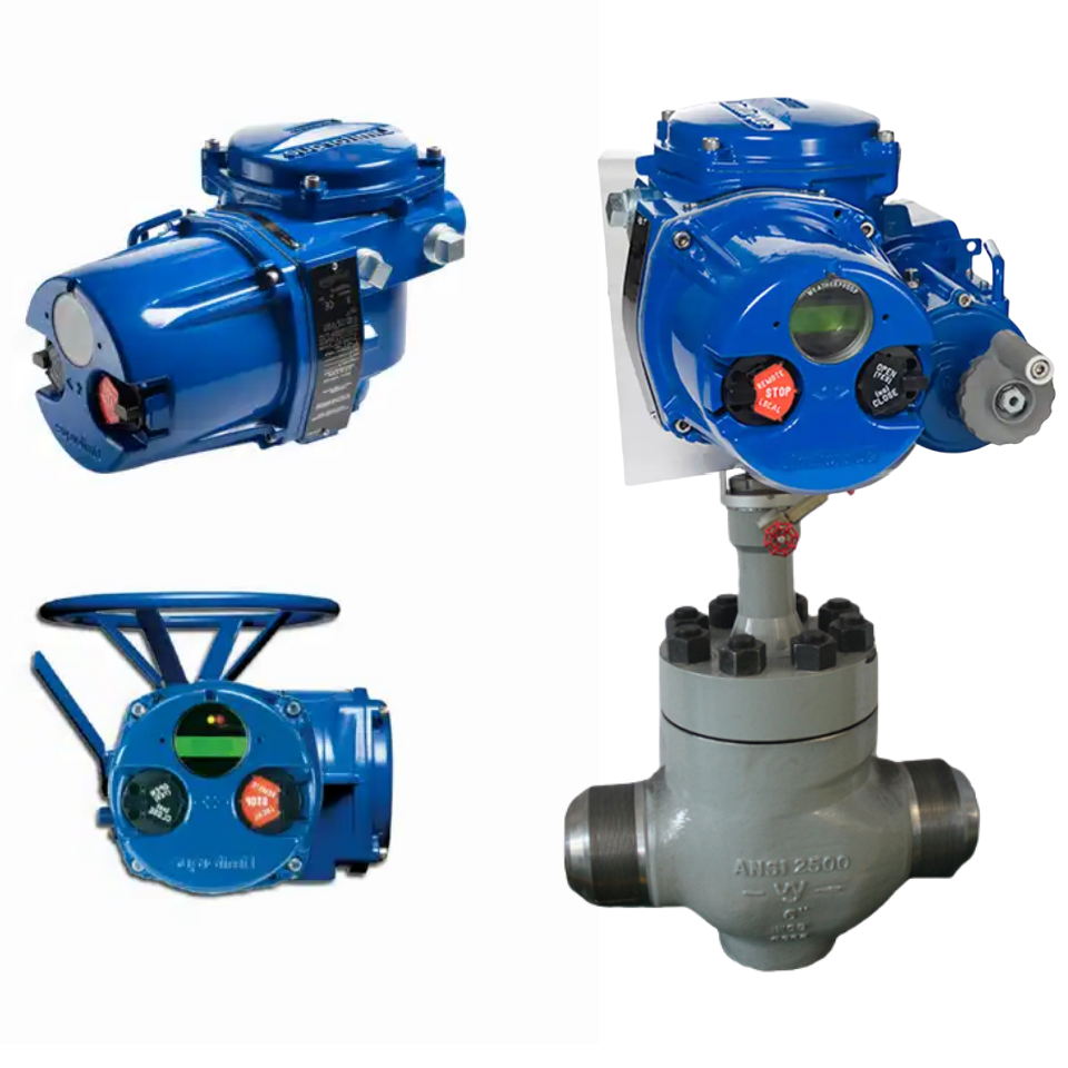 China Chinese Electric Air Pressure Flow Control Valve Factory Customized Flowserve Limitoque MX QX Smart Electric Valve Actuator on sale