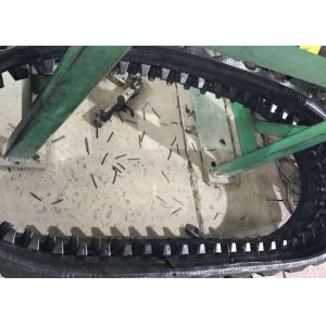 Bobcat Loader Rubber Crawler Tracks Continuous With Adjustable Link / Lengh