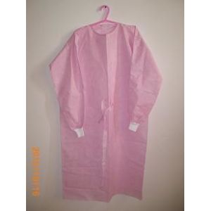 Air Permeable Disposable Chemotherapy Gowns Isolation Gown With Cuff