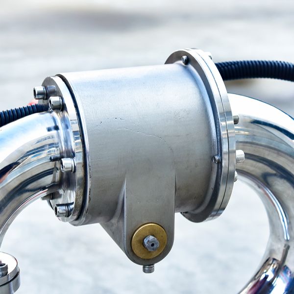 Stainless Steel 24V Electric Water Cannon 2.5 Inch Automatic Ejector with External Power Supply
