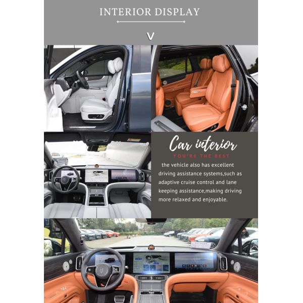 265/45 R21 Type Size HUA WEI AITO M9 Autos Electric Car Smart Energy Electric Vehicle