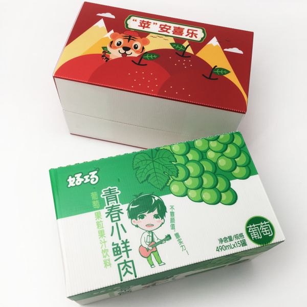 Buy Cold Vegetable Seafood Plastic Storage Boxes Moisture Resistance Corrugated Package at wholesale prices