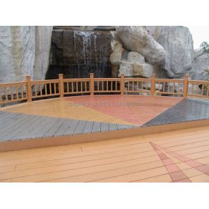 Made Durable PVC Composite Decking for Outdoor Garden or Balcony Decoration