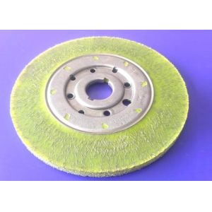 Narrow Face Polyflex 8 Inch Encapsulated Wire Wheel Brushes for Heavy Deburring