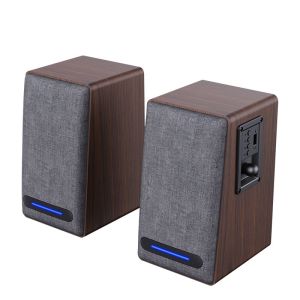 High Sensitivity Mini Bookshelf Speakers With Good Bass AC 220V